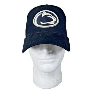 Penn State Nittany Lions Zephyr Snapback Trucker Style Hat Blue/White EUC